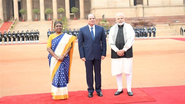 السيسي: مصر حريصة على تطوير علاقات التعاون الاقتصادي والتجاري مع الشركات الهندية