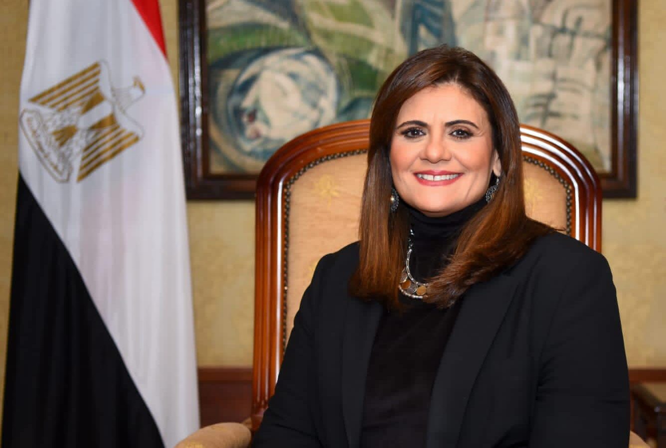 وزيرة الهجرة: الحكومة لا تتدخل في رواتب المصريين المقيمين بالداخل أو الخارج