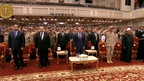 الرئيس السيسي يشهد احتفالية «يوم الشهيد»