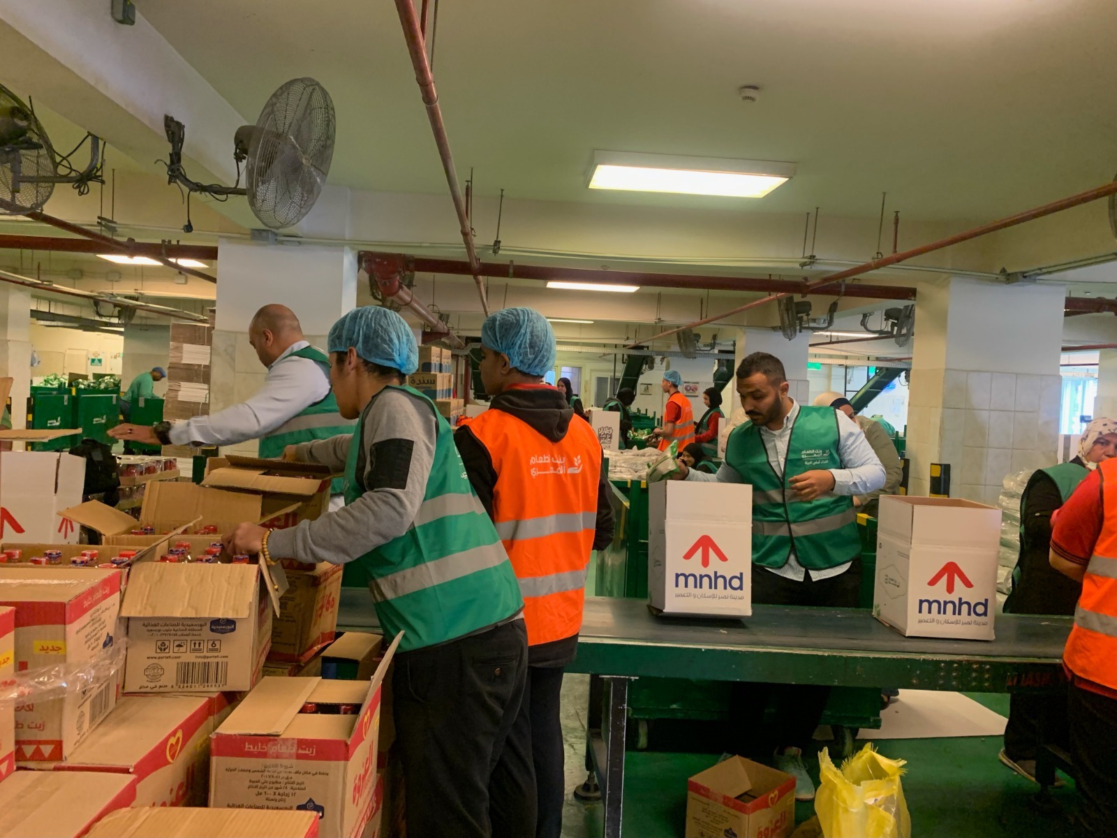 بنك الطعام يتعاون مع «مدينة نصر للتعمير» لتنفيذ برنامج إفطار صائم في أسيوط