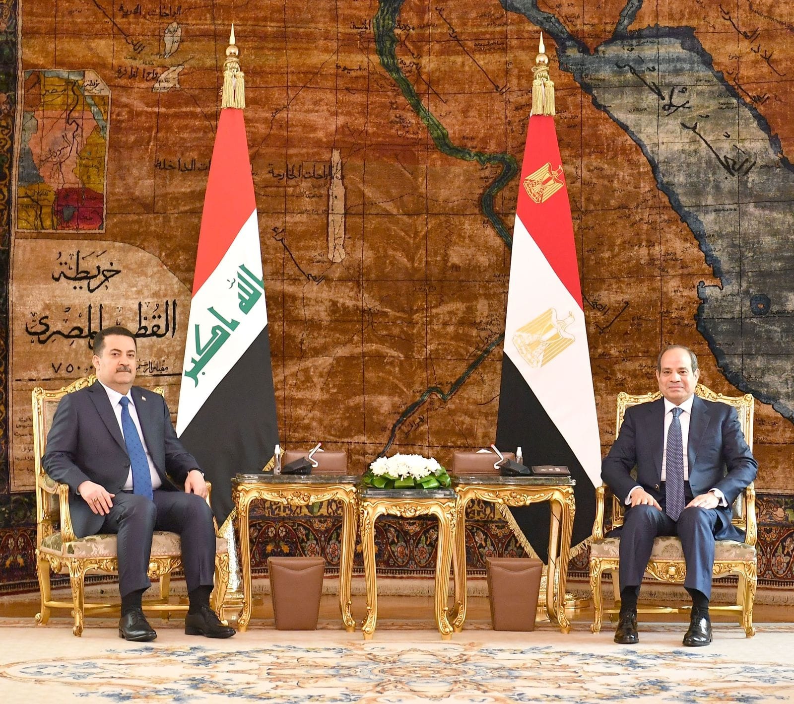 الرئيس السيسي: مصر ستظل تدعم أمن واستقرار العراق