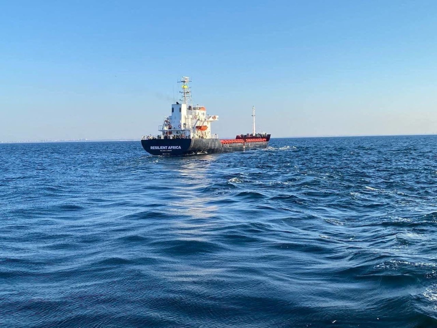سفينة قمح أوكراني تصل إلى تركيا قبل أن تبحر إلى مصر