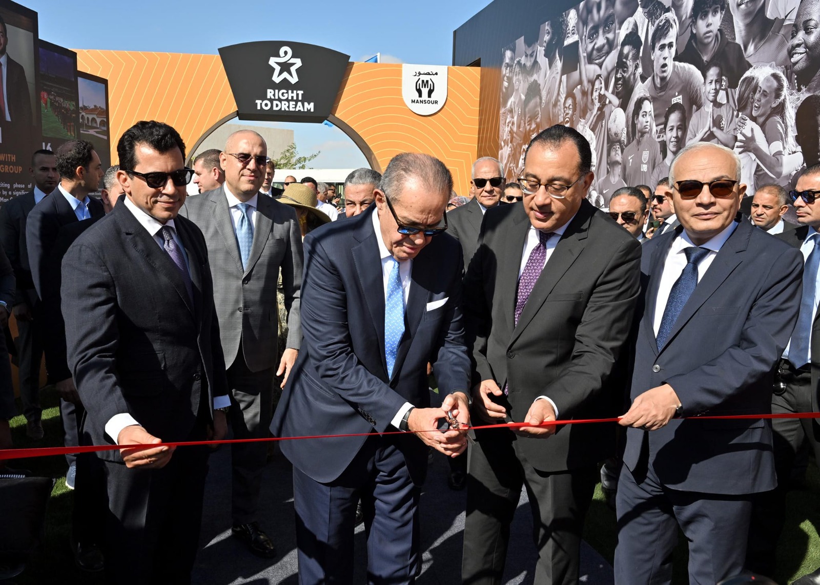 رئيس الوزراء يشهد افتتاح أكاديمية «Right To Dream» مصر في مدينة باديا المستدامة
