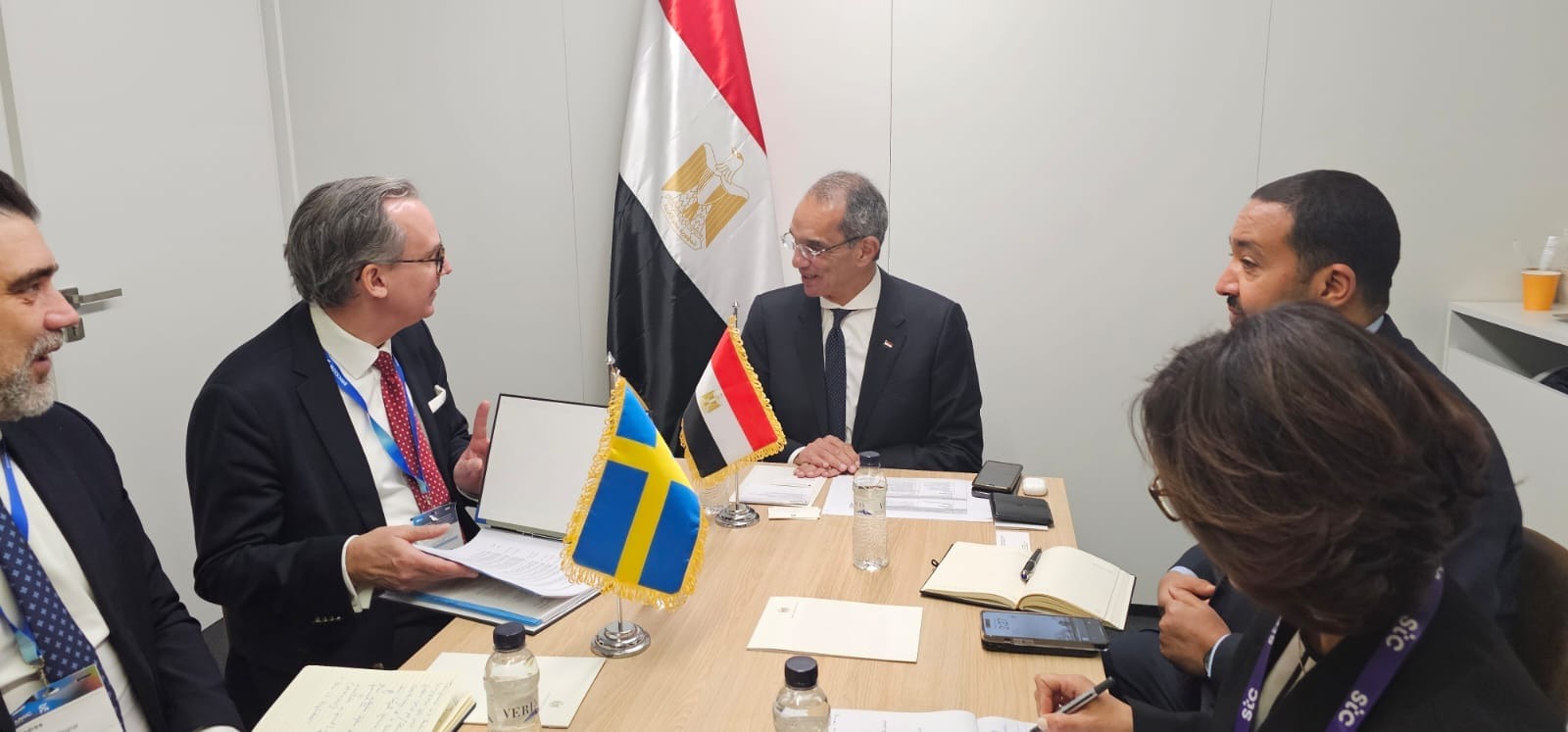 وزير الاتصالات يبحث مع «تيجاس» تصنيع معدات الاتصالات في مصر وبناء القدرات الرقمية