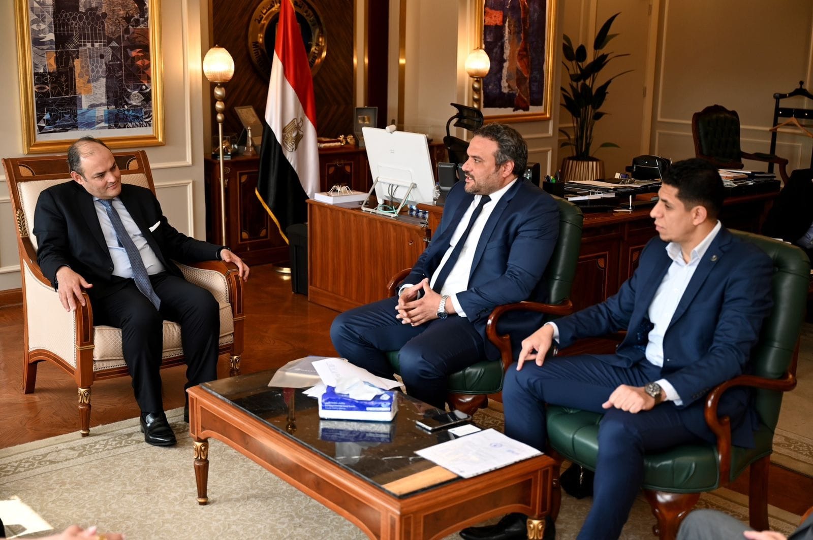 وزير التجارة يستعرض مع «هيات ايجيبت» فرص الاستثمار في مصر